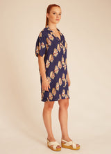 PEPALOVES - CONCH BUTTONED DRESS - 110543