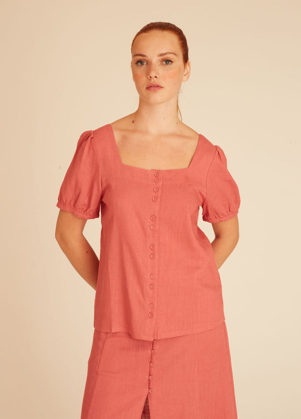 PEPALOVES - LINEN BLOUSE - 110580 / 110583