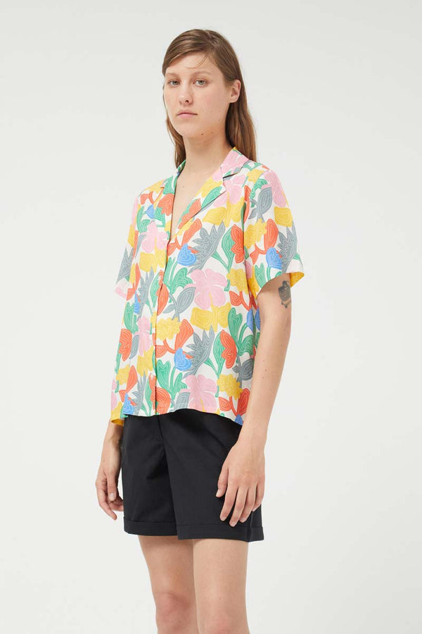 COMPANIA FANTASTICA - Florere floral shirt - 41C/41002