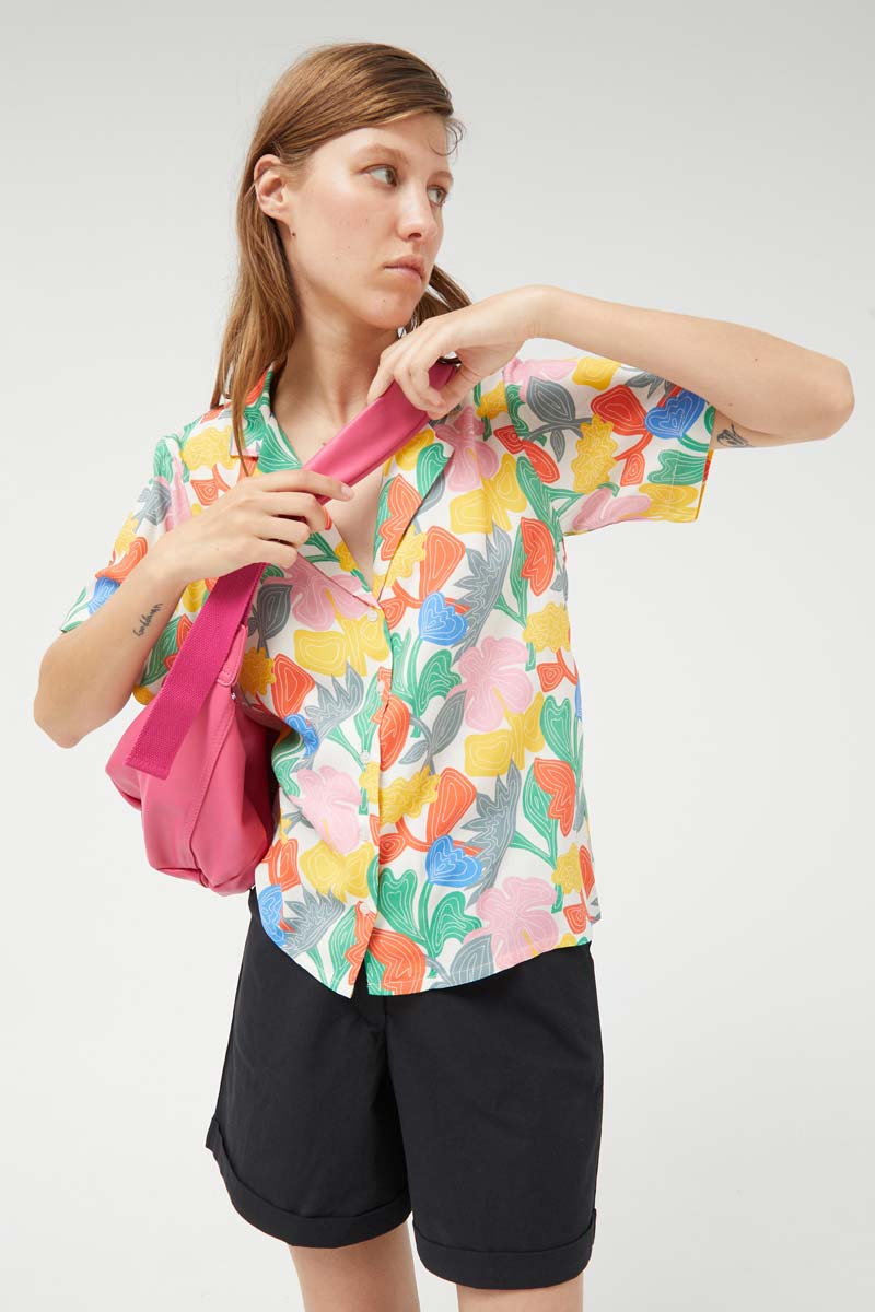 COMPANIA FANTASTICA - Florere floral shirt - 41C/41002