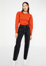 WILD PONY - PUFF SLEEVE SWEATER 23W/70201 CS
