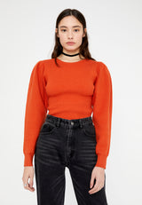 WILD PONY - PUFF SLEEVE SWEATER 23W/70201 CS