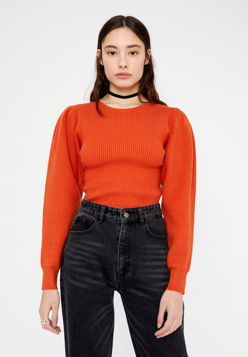 WILD PONY - PUFF SLEEVE SWEATER 23W/70201 CS