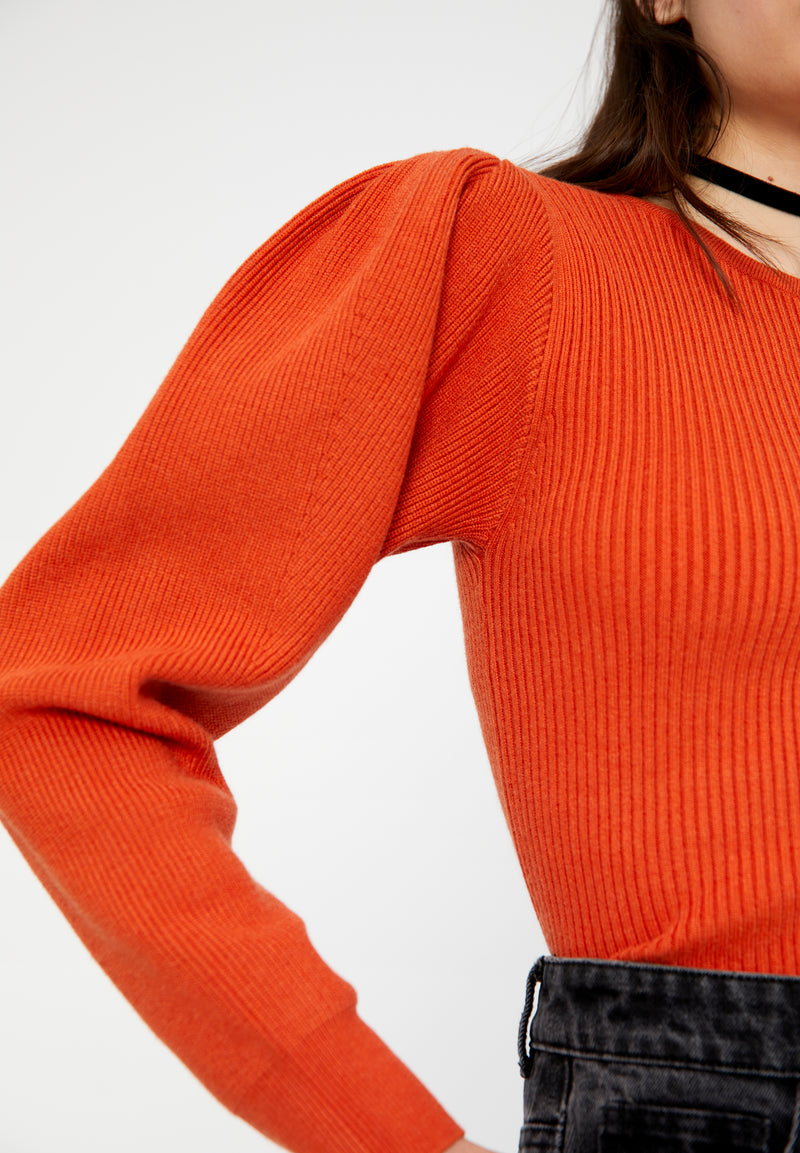 WILD PONY - PUFF SLEEVE SWEATER 23W/70201 CS
