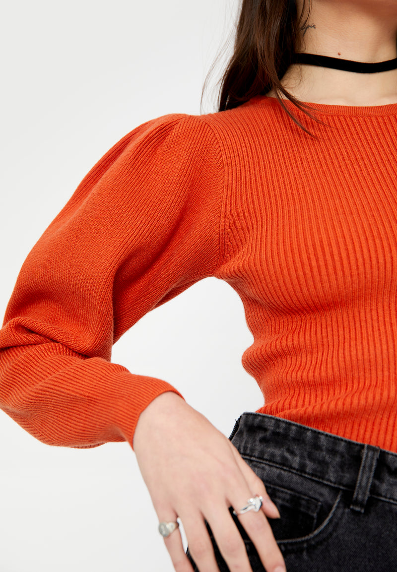 WILD PONY - PUFF SLEEVE SWEATER 23W/70201 CS