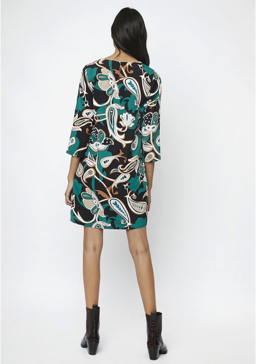 COMPANIA FANTASTICA - Robe paisley verte