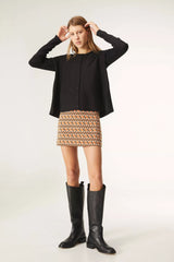 COMPANIA FANTASTICA - CARDIGAN MANCHES LONGUES EN MAILLE FINE COL ROND