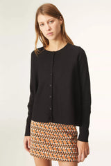 COMPANIA FANTASTICA - CARDIGAN MANCHES LONGUES EN MAILLE FINE COL ROND
