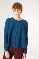 COMPANIA FANTASTICA - CARDIGAN MANCHES LONGUES EN MAILLE FINE COL ROND