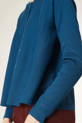 COMPANIA FANTASTICA - CARDIGAN MANCHES LONGUES EN MAILLE FINE COL ROND