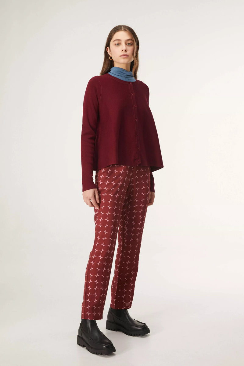 COMPANIA FANTASTICA - CARDIGAN MANCHES LONGUES EN MAILLE FINE COL ROND