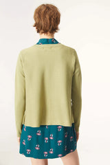 COMPANIA FANTASTICA - CARDIGAN MANCHES LONGUES EN MAILLE FINE COL ROND