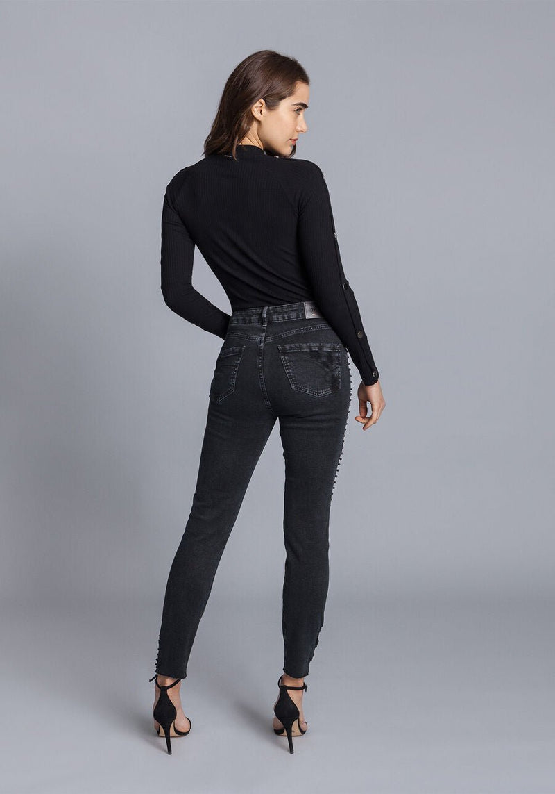 LEZ A LEZ - Aruba Flat Belly Skinny Jeans - Boutique Bubbles