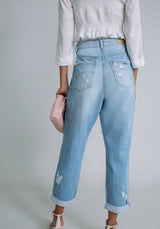 LEZ A LEZ - Mommy Destroyed Jeans - Boutique Bubbles