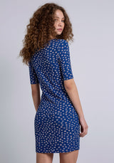 LEZ A LEZ - Printed Cinnamon Short Dress - Boutique Bubbles