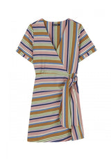 WILD PONY - ROBE À RAYURES PASTEL