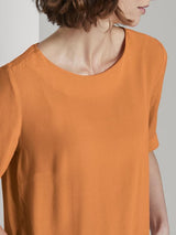 TOM TAILOR - T-shirt élégant en crêpe