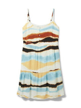 TOM TAILOR - Short dress with a multi-coloured pattern - Boutique Bubbles