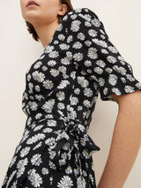 TOM TAILOR - Wrap dress with a floral print - Boutique Bubbles